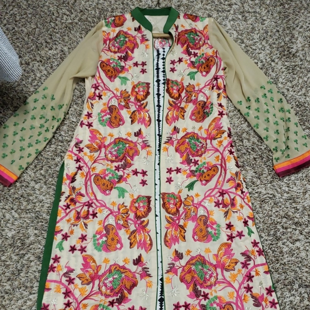 Indian Pakistani Salwar shalwar kameez dress suit